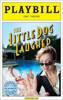 Little Dog Laughed Limited Edition Official Opening Night Playbill 
